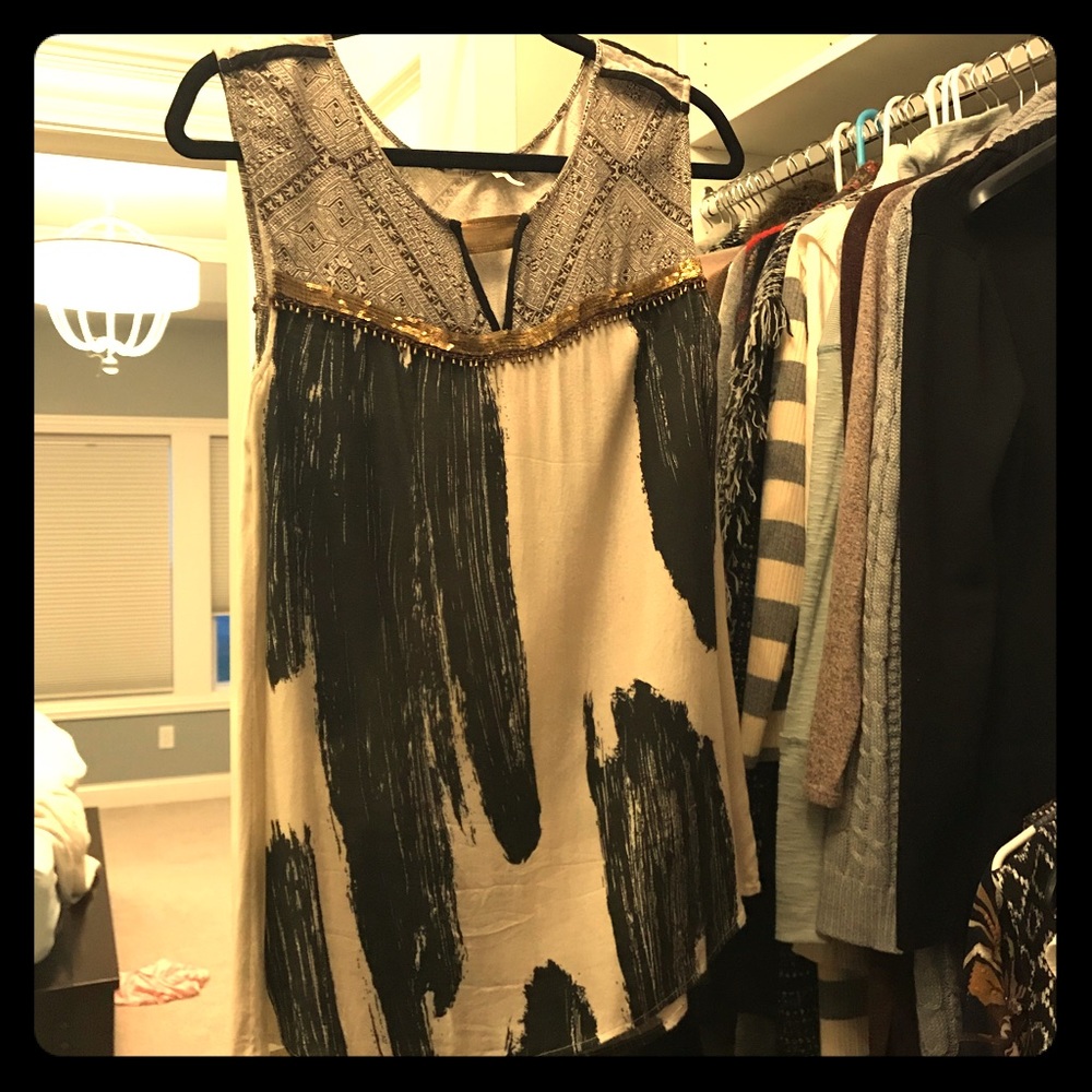 Anthropologie embellished tank